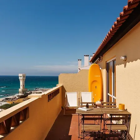Patio Rooftop - Sea View In Center Of Santa Cruz Silveira (Lisbon)